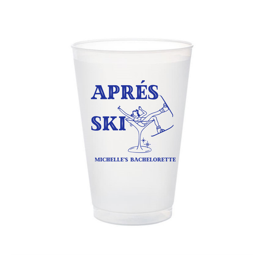 Apres Ski Shatterproof Frosted Flex Cups