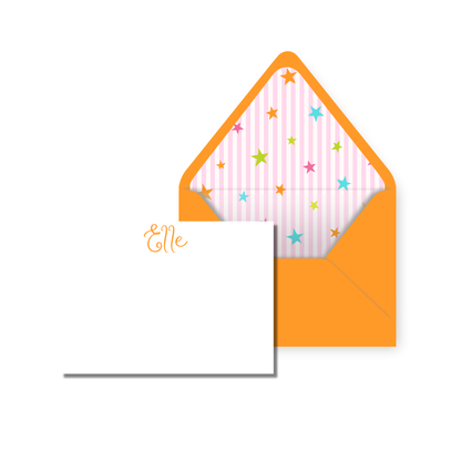 Stars Personal Stationery