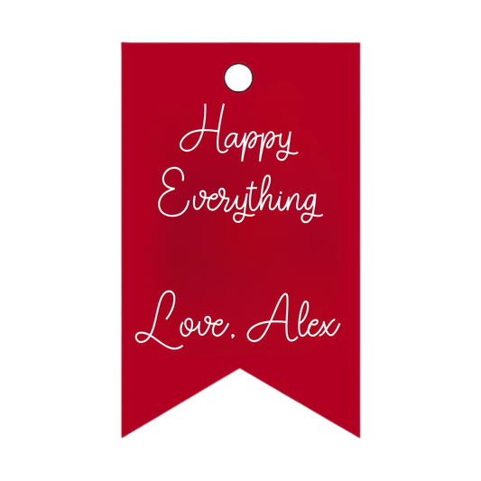 Semi-Custom Gift Tags – Full Color