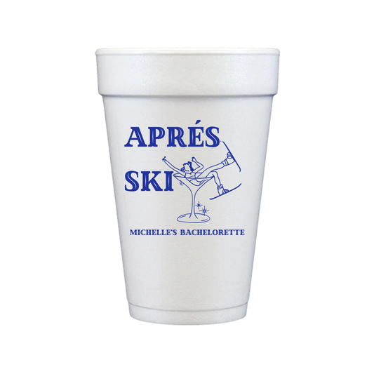 Apres Ski Styrofoam Cups