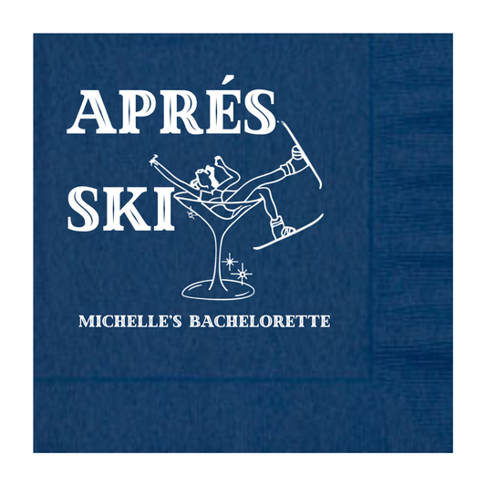 Apres Ski 3-ply Beverage Napkins