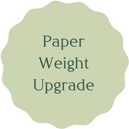 Paper Weight Upgrade