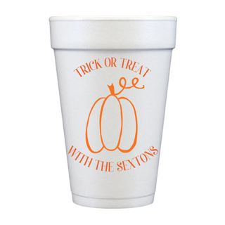 Halloween Styrofoam Cups