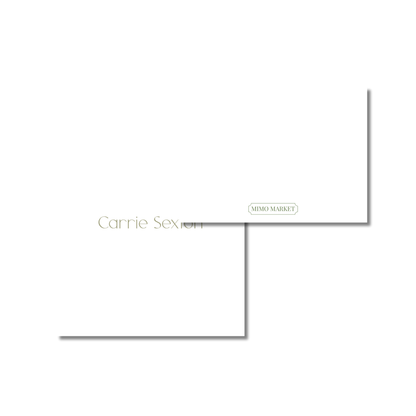 Pink Garden Personal Stationery