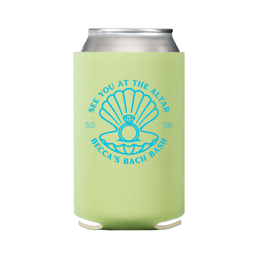 Beach Bach Semi-Custom Can Cooler