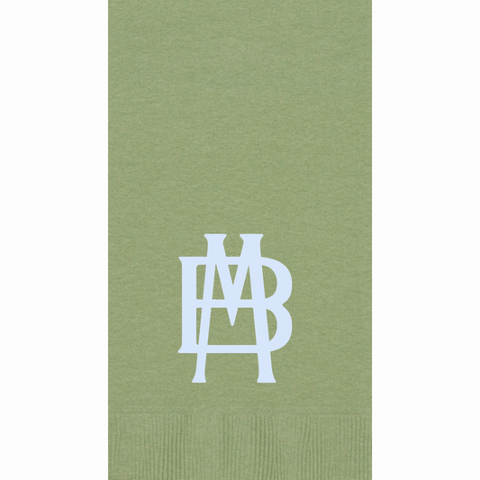 Custom Linen‑Like Guest Towels – 1‑Color
