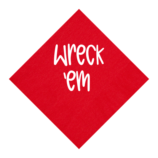 Texas Tech - Printed Beverage Napkins