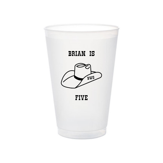 Cowboy Shatterproof Frosted Flex Cups