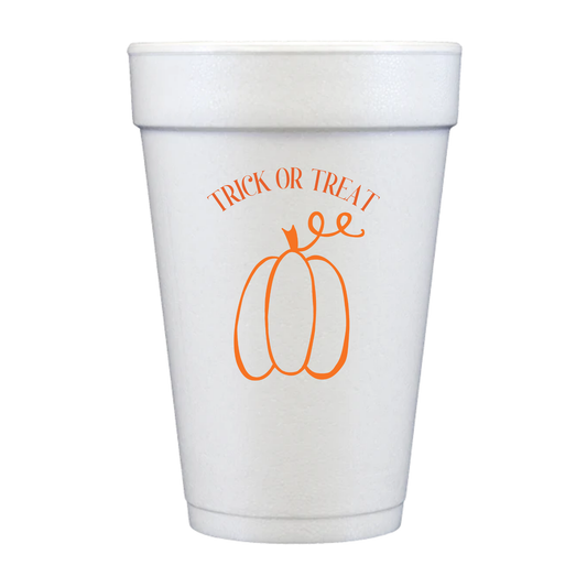 Halloween Styrofoam Cups