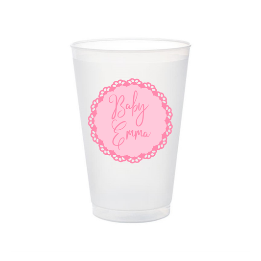 Curly Baby Full Color Shatterproof Cups