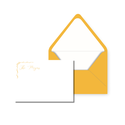 Bow Personal Stationery