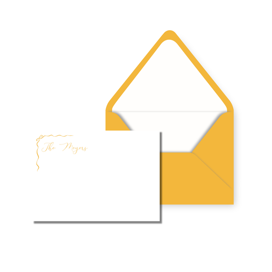 Bow Personal Stationery