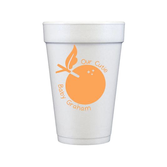 Cutie Styrofoam Cups