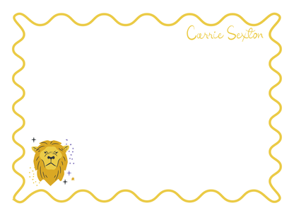 Zodiac Personal Stationery