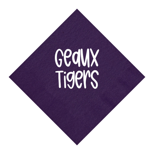 LSU - Printed Beverage Napkins