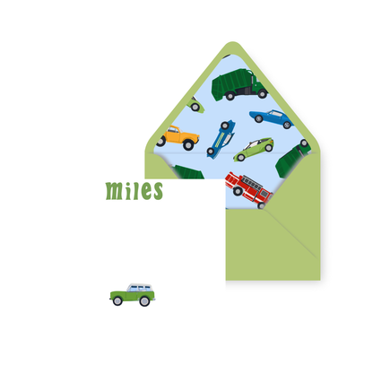 Truck Personal Stationery