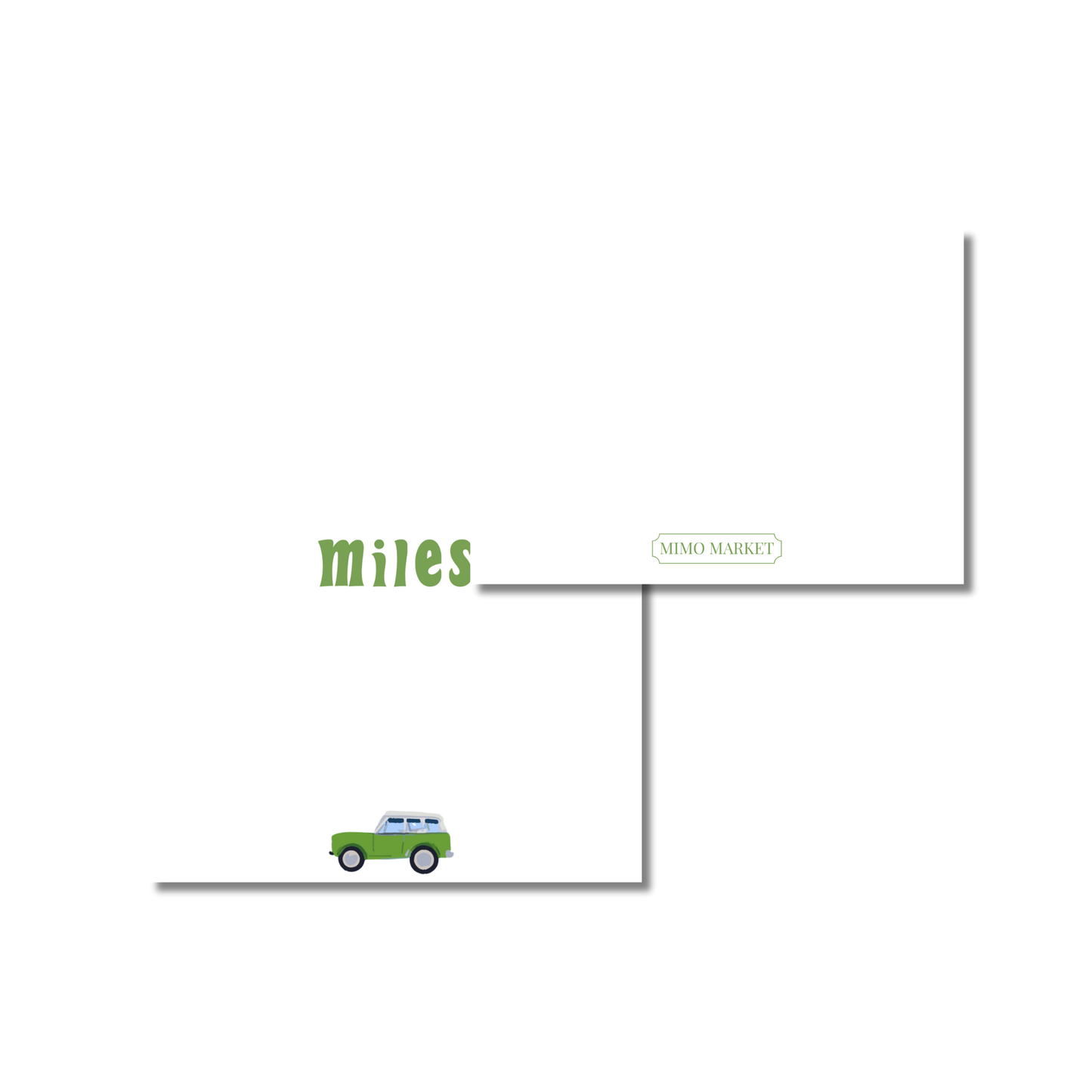 Truck Personal Stationery