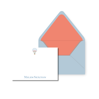 Hot Air Balloon Personal Stationery