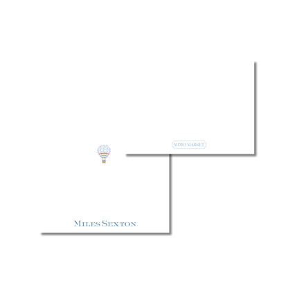 Hot Air Balloon Personal Stationery