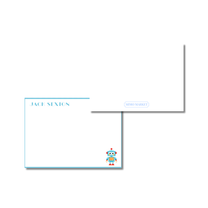 Robot Personal Stationery