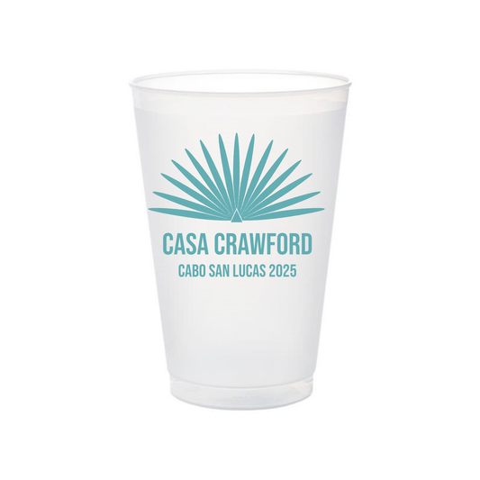 Tequila Shatterproof Frosted Flex Cups