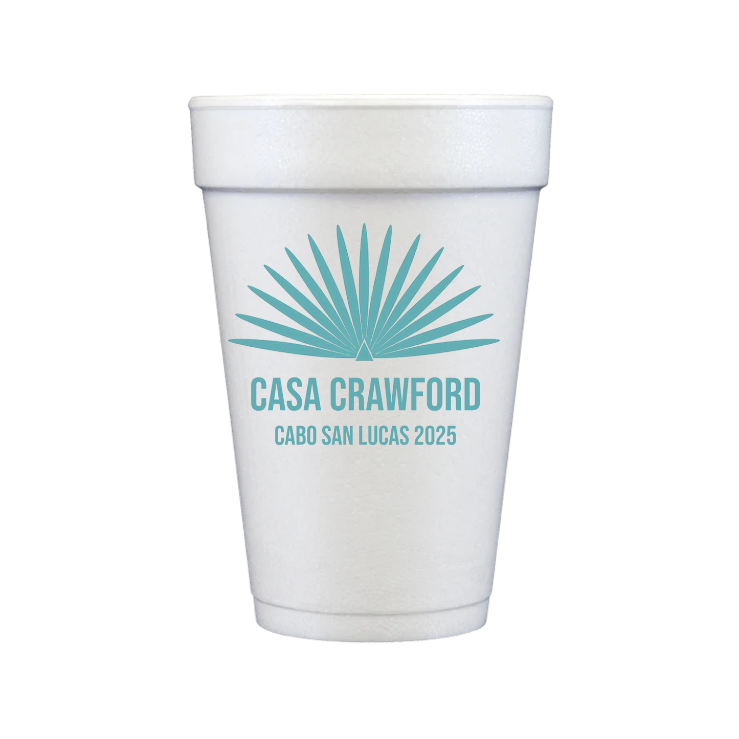 Tequila Styrofoam Cups