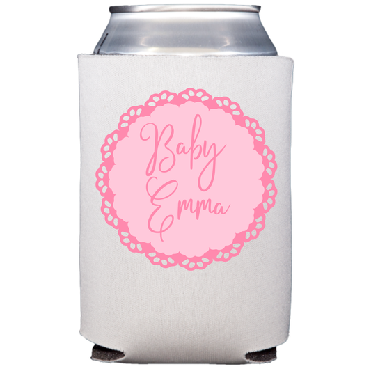 Curly Baby Multi Color, Semi-Custom Can Cooler
