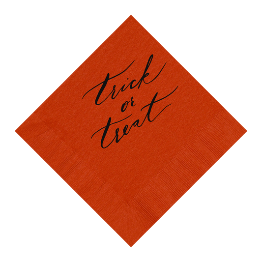 Trick or Treat Halloween Beverage Napkins