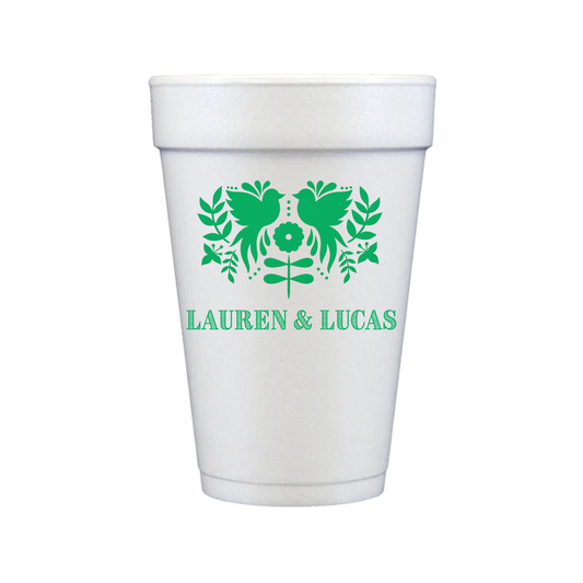 Otomi Styrofoam Cups