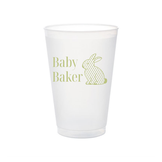 Bunny Shatterproof Frosted Flex Cups