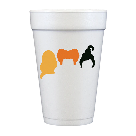 Hocus Pocus Styrofoam Cups