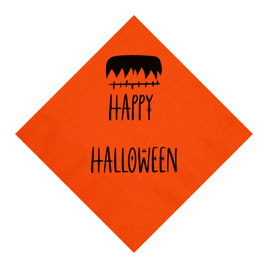 Frankenstein Halloween Beverage Napkins