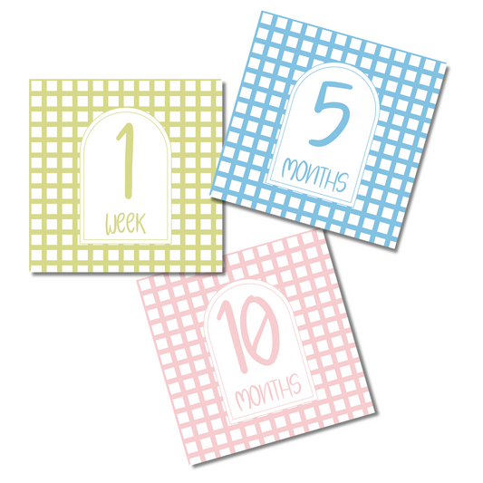 Baby Milestone Cards
