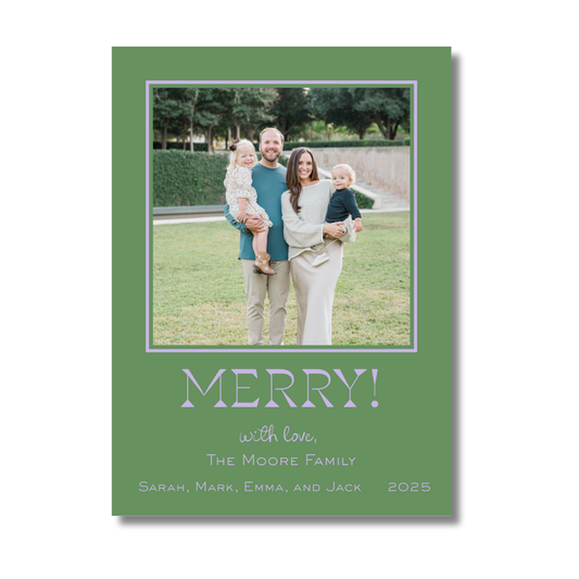 Merry! Holiday Card