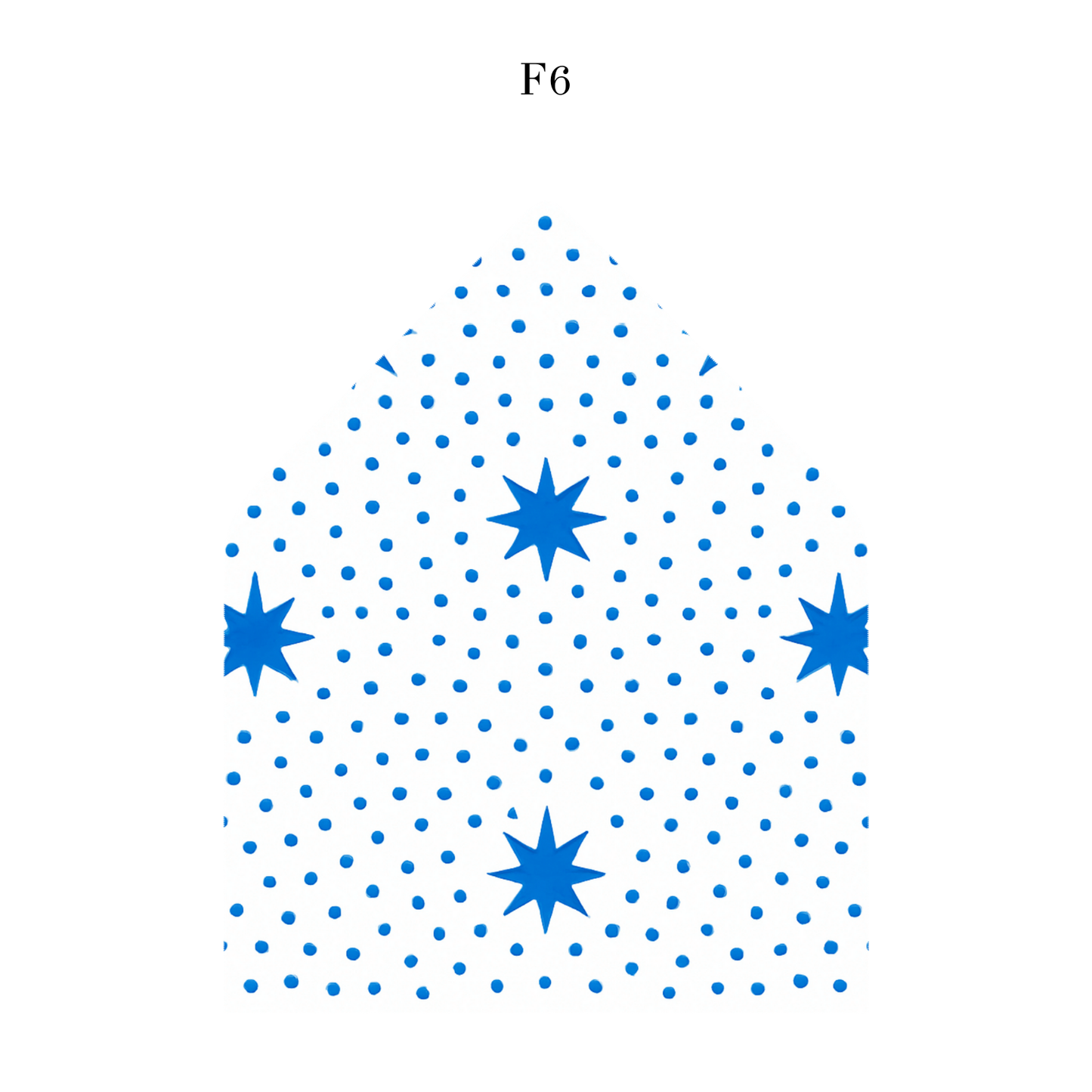 Star Block Holiday Envelope Liner
