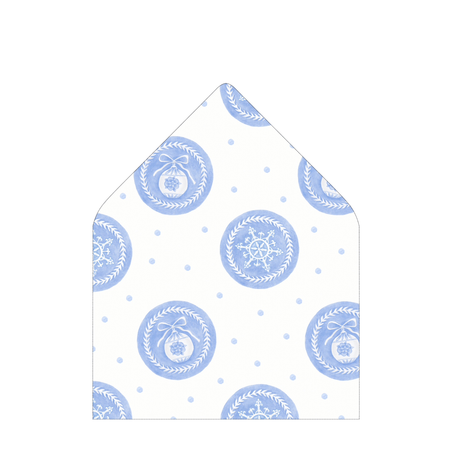 Bells Holiday Envelope Liner