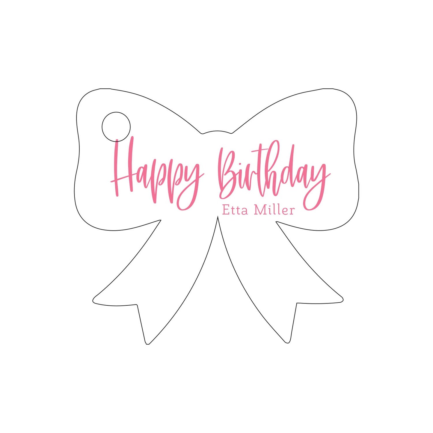 Personalized Gift Tag - T391