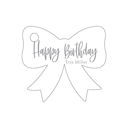 Personalized Gift Tag - T391