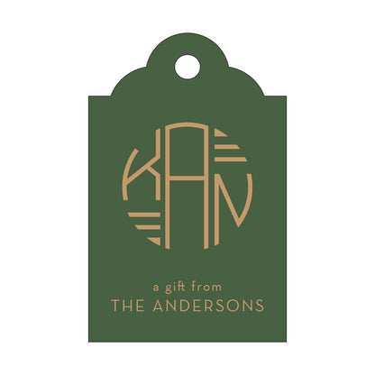 Personalized Gift Tag - T392