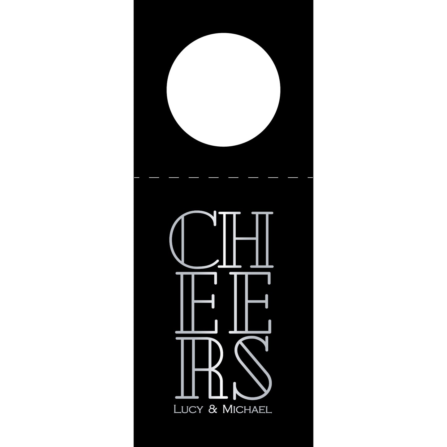 Personalized Wine Tag - WT384