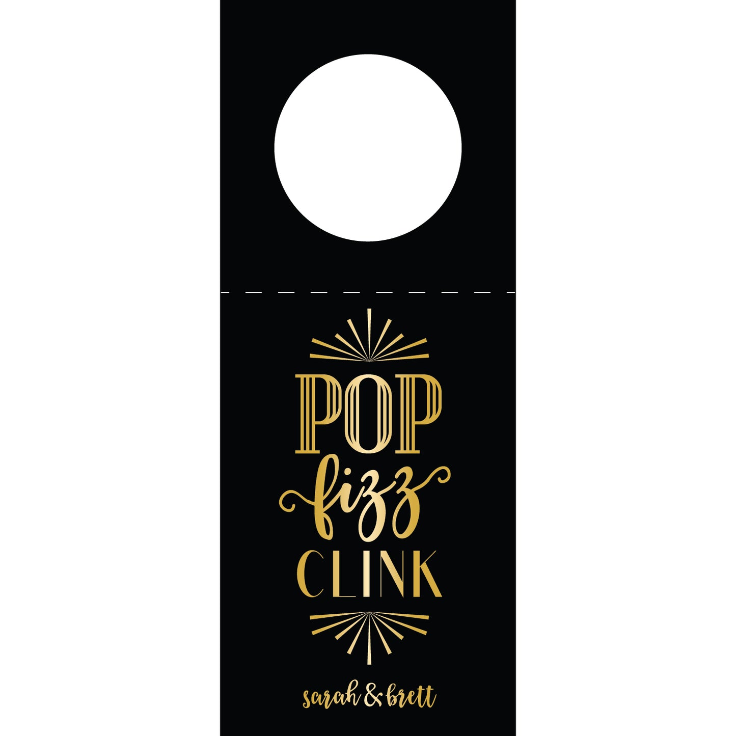 Personalized Wine Tag - WT373