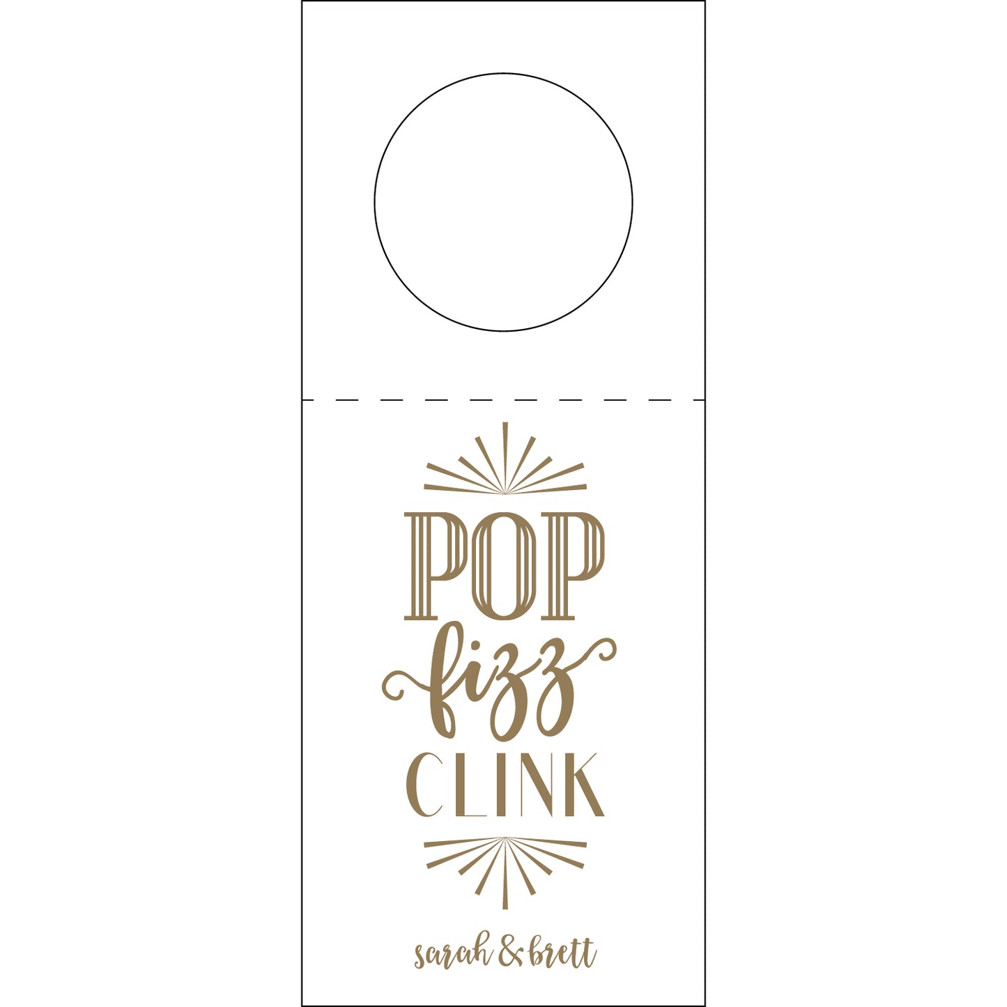 Personalized Wine Tag - WT373
