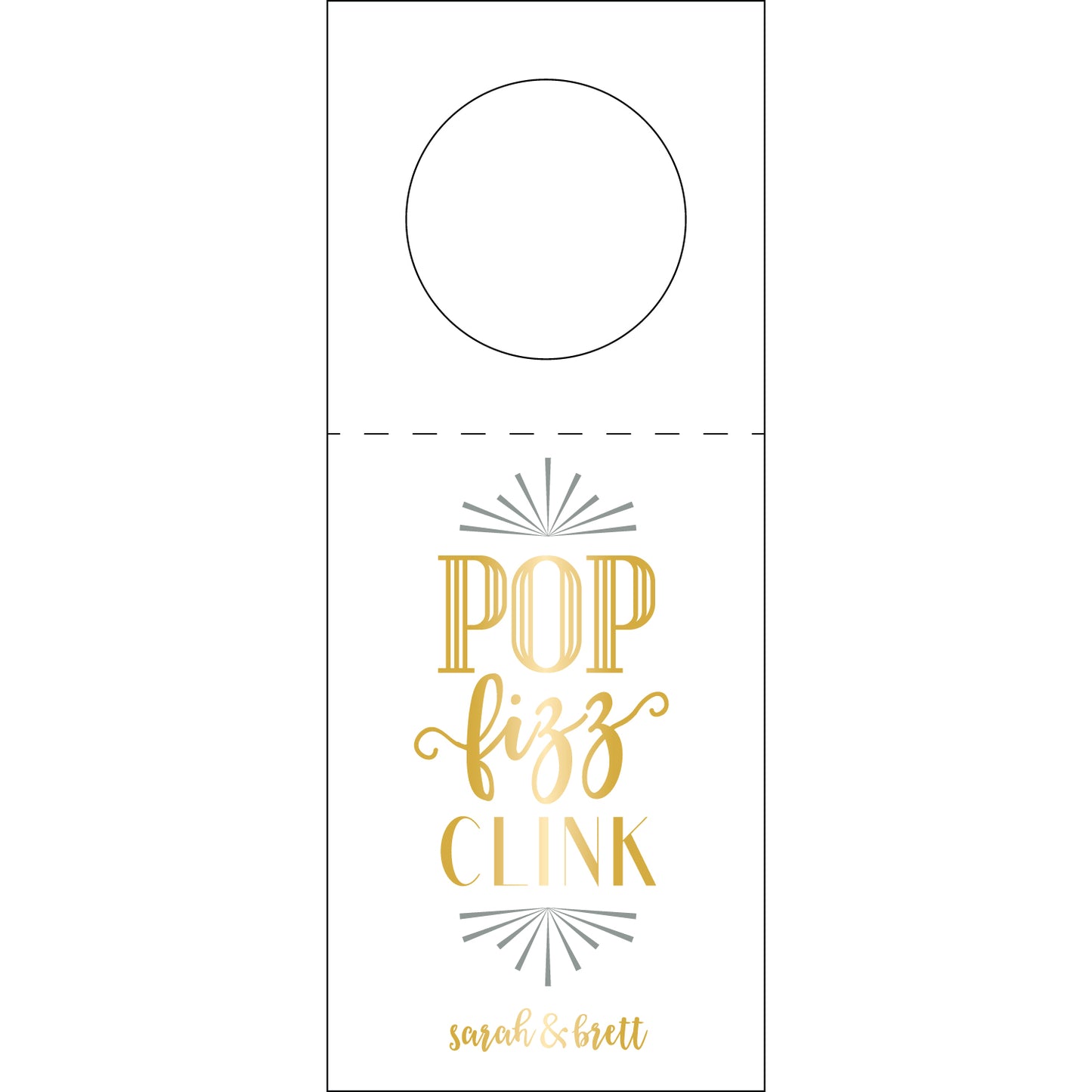 Personalized Wine Tag - WT373