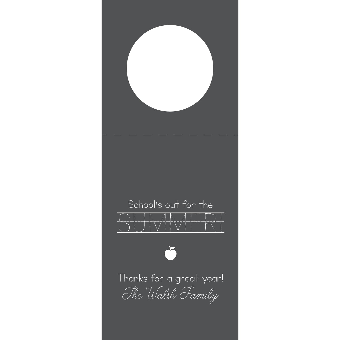 Personalized Wine Tag - WT375