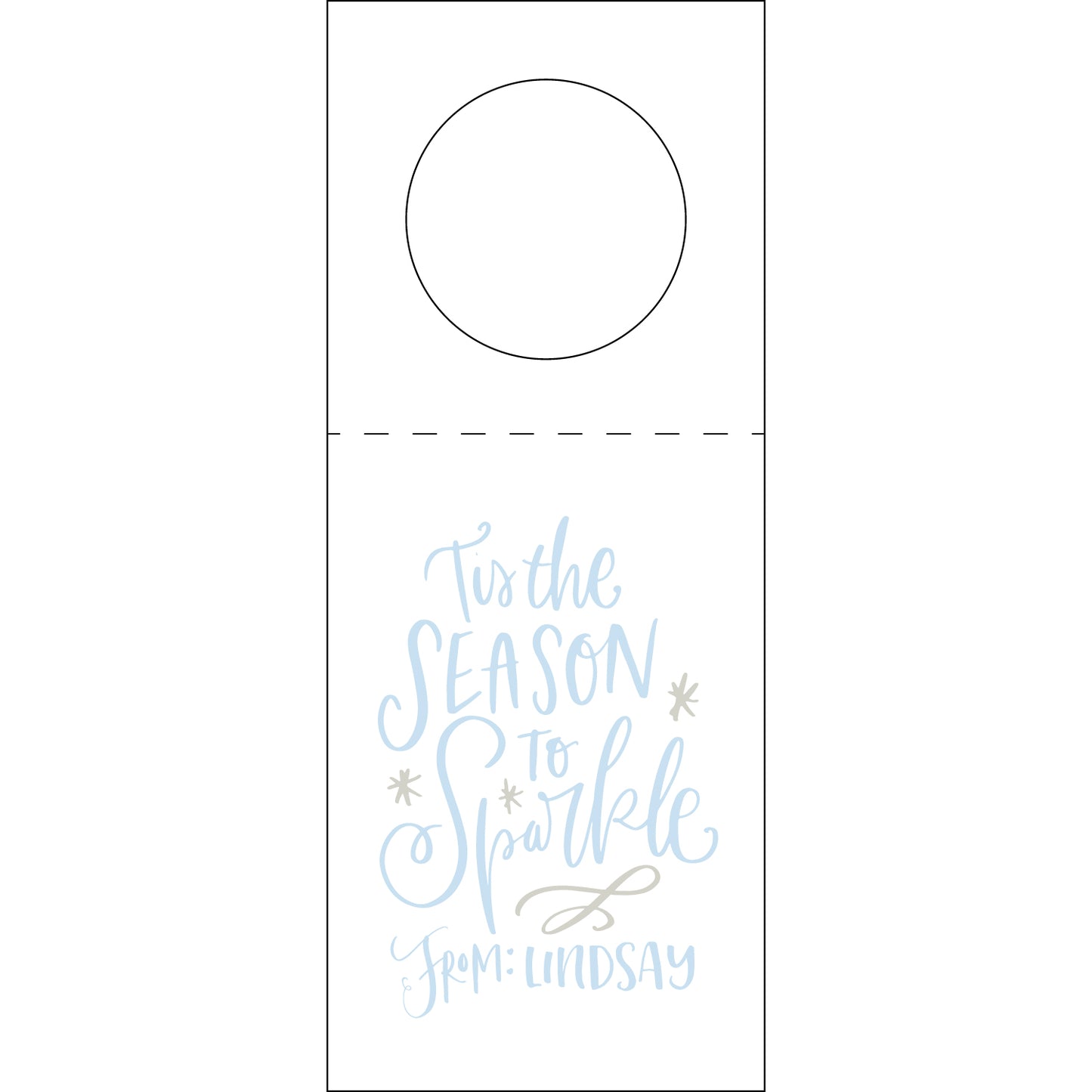 Personalized Wine Tag - WT412