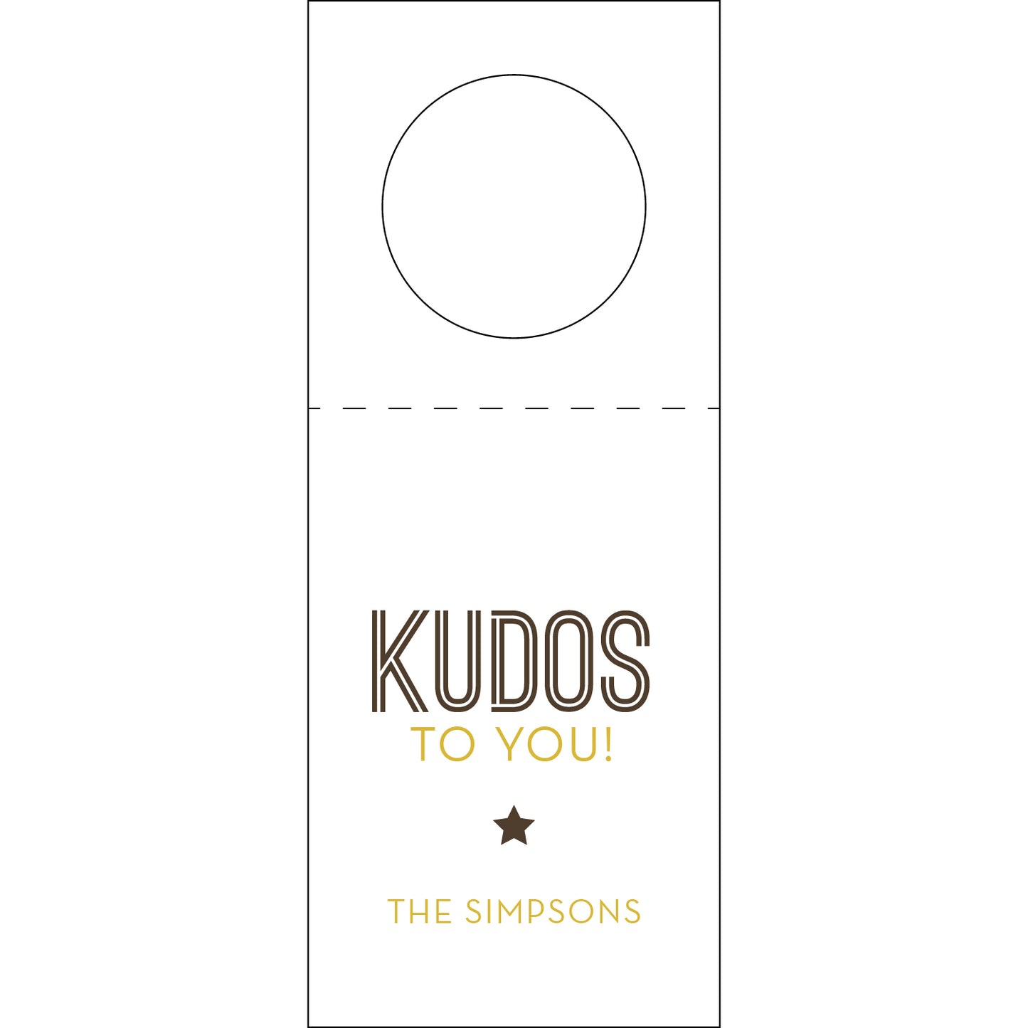 Personalized Wine Tag - WT379