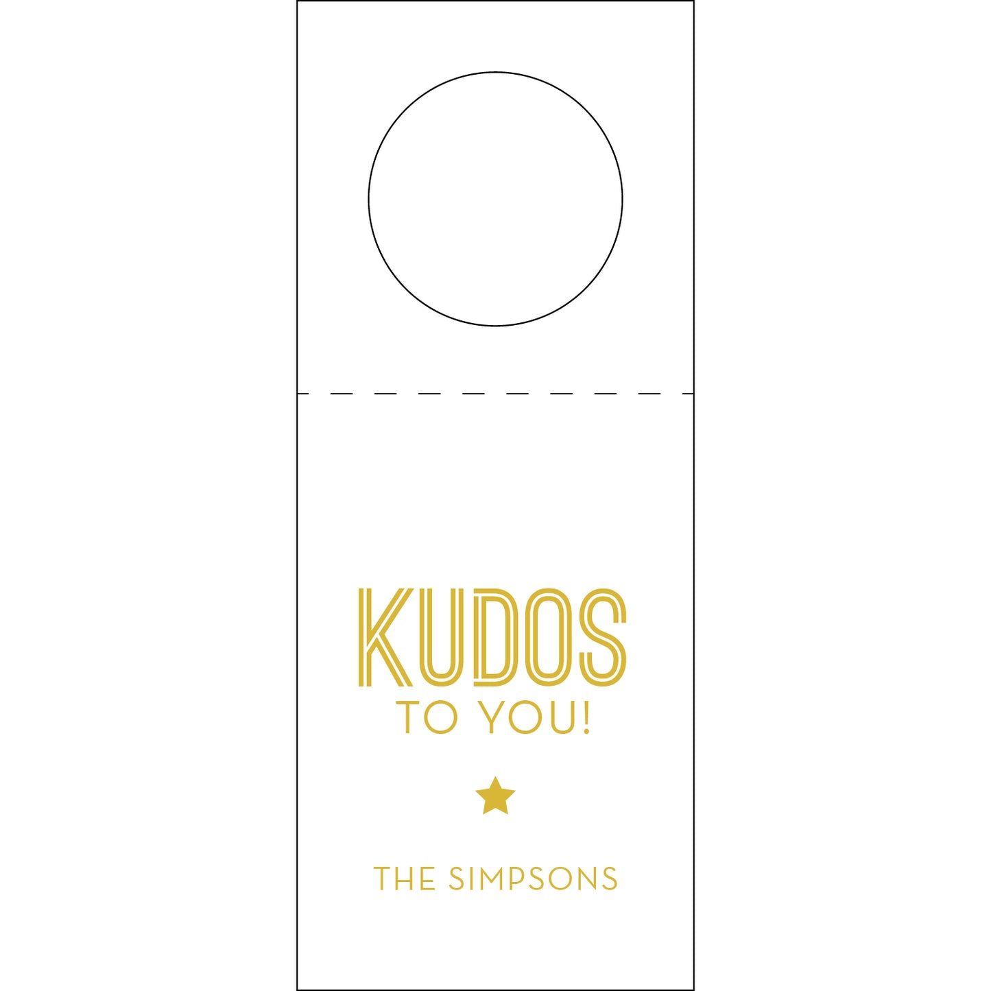 Personalized Wine Tag - WT379