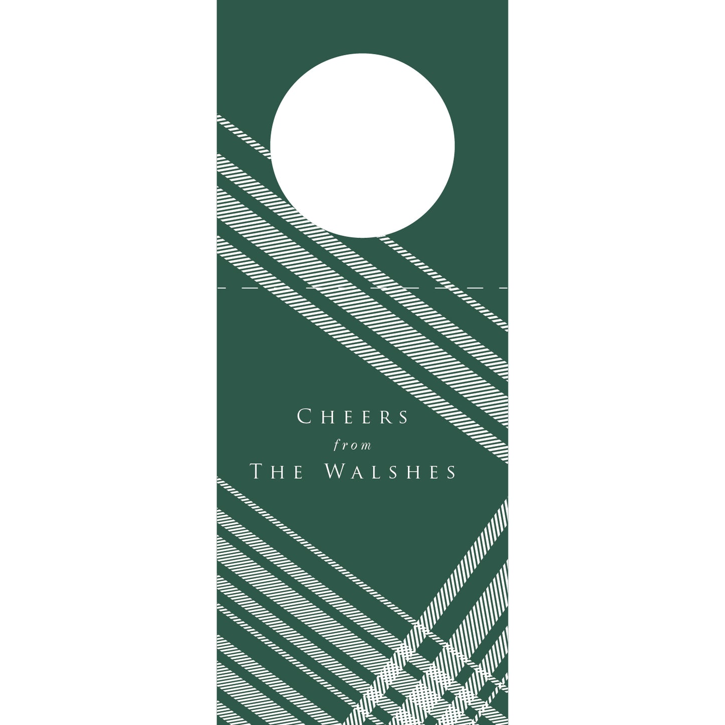 Personalized Wine Tag - WT436