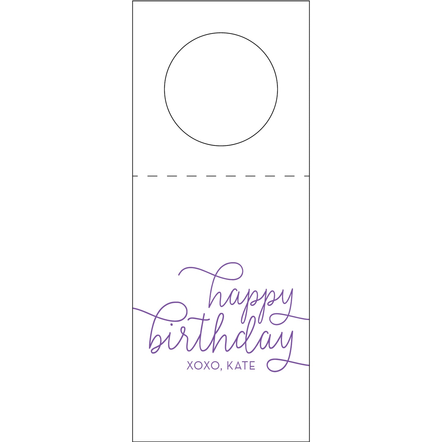 Personalized Wine Tag - WT376