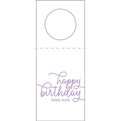 Personalized Wine Tag - WT376